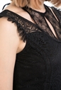 GUESS-Γυναικείο φόρεμα VIVIAN GUESS μαύρο 
